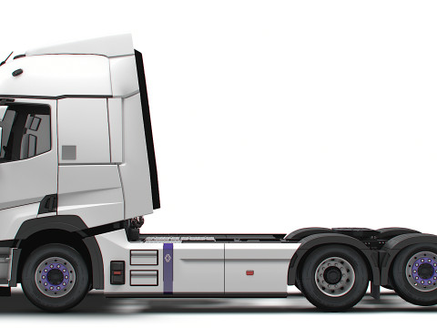 Renault E Tech T Tractor 6x2 2026 3D Model