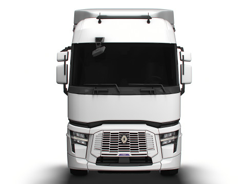 Renault E Tech T Tractor 6x2 2026 3D Model