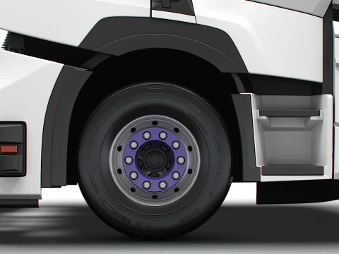 Traktor Renault E Tech T 6x2 2026 Model 3D