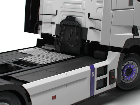 Traktor Renault E Tech T 6x2 2026 Model 3D