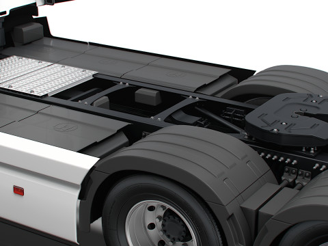 Renault E Tech T Tractor 6x2 2026 3D Model