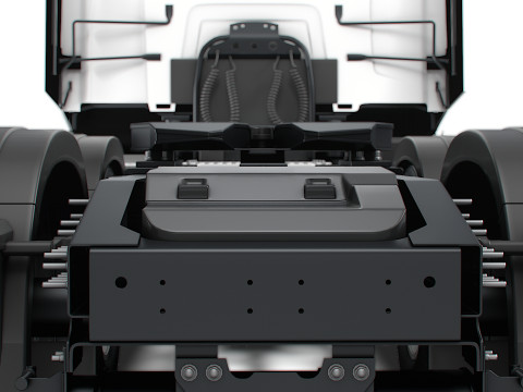 Renault E Tech T Tractor 6x2 2026 3D Model