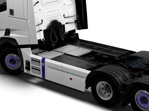 Traktor Renault E Tech T 6x2 2026 Model 3D