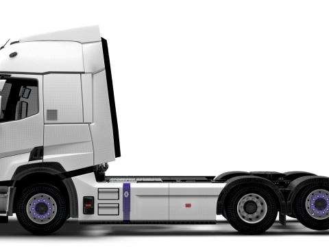 Renault E Tech T Tractor 6x2 2026 3D Model