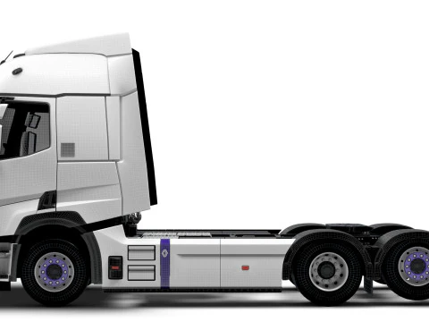 Traktor Renault E Tech T 6x2 2026 Model 3D