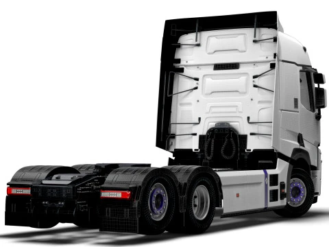 Traktor Renault E Tech T 6x2 2026 Model 3D