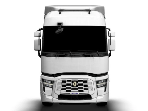 Traktor Renault E Tech T 6x2 2026 Model 3D