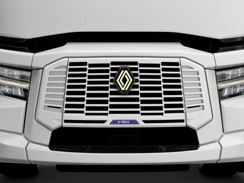 Renault E Tech T Tractor 6x2 2026 3D Model