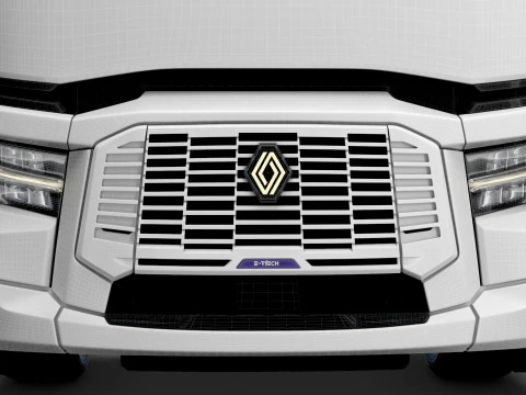 Traktor Renault E Tech T 6x2 2026 Model 3D