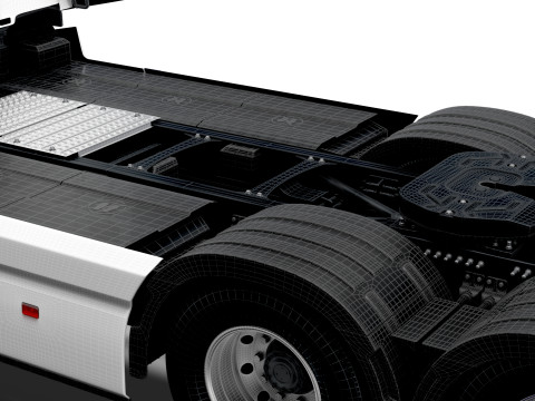 Renault E Tech T Tractor 6x2 2026 3D Model
