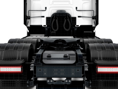 Renault E Tech T Tractor 6x2 2026 3D Model