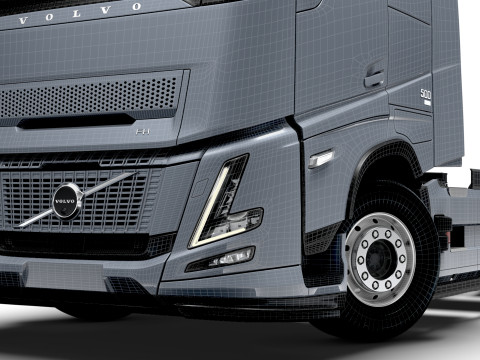 沃尔沃 FH Aero 4x2 拖拉机 2026 3D 模型