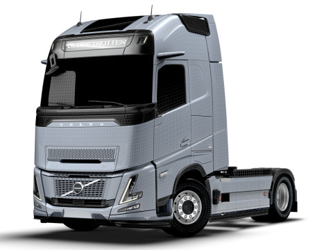 沃尔沃 FH Aero 4x2 拖拉机 2026 3D 模型