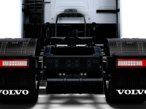 沃尔沃 FH Aero 4x2 拖拉机 2026 3D 模型