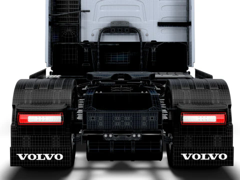 Trator Volvo FH Aero 4x2 2026 Modelo 3D