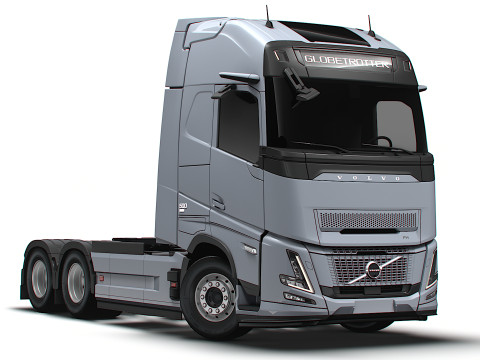वोल्वो एफएच एयरो 6x2 ट्रैक्टर 2026 3D मॉडल