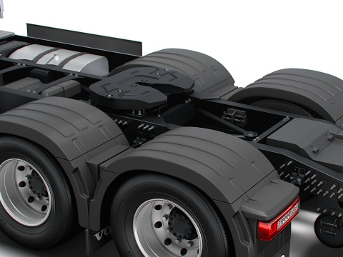 Volvo FH Aero 6x2 Traktör 2026 3D Model