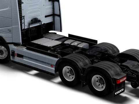 Volvo FH Aero 6x2 Traktör 2026 3D Model