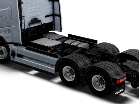 Trator Volvo FH Aero 6x2 2026 Modelo 3D