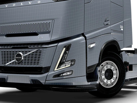 Trator Volvo FH Aero 6x2 2026 Modelo 3D
