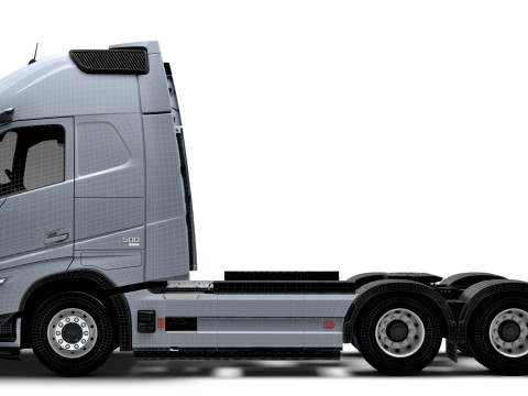 Volvo FH Aero 6x2 Traktör 2026 3D Model