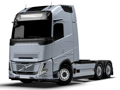 Trator Volvo FH Aero 6x2 2026 Modelo 3D