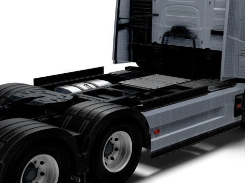 Volvo FH Aero 6x2 Traktör 2026 3D Model