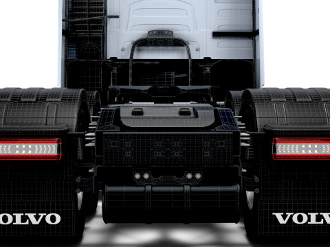 Volvo FH Aero 6x2 Traktör 2026 3D Model