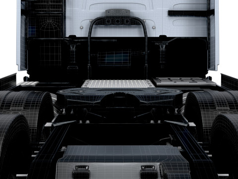 Volvo FH Aero 6x2 Traktör 2026 3D Model
