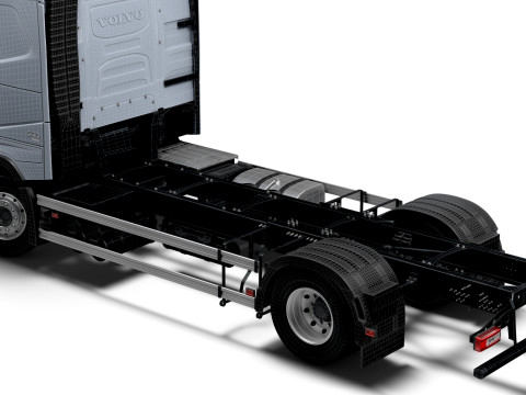 Volvo FH Aero Sert 4x2 2026 3D Model