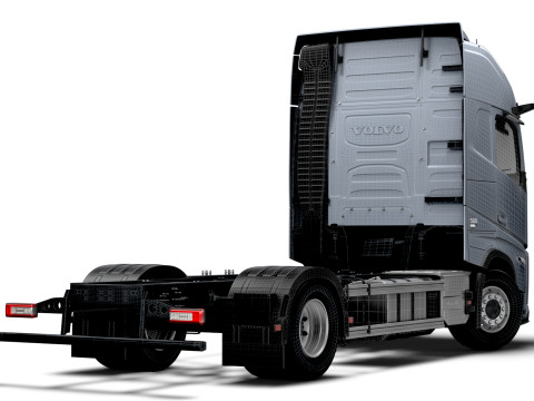 Volvo FH Aero Sert 4x2 2026 3D Model