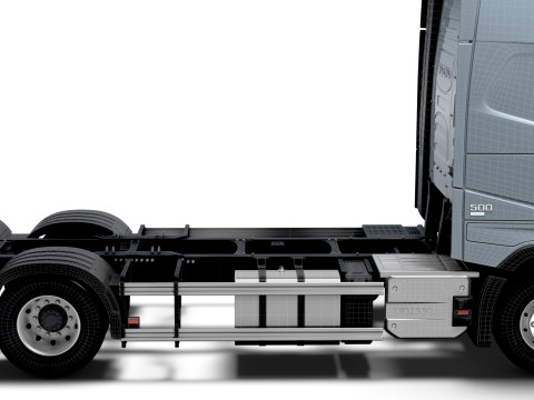 Volvo FH Aero Sert 6x4 2026 3D Model
