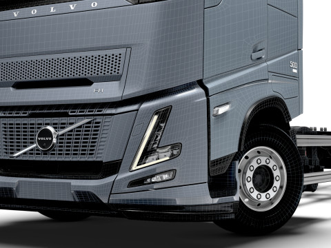 Volvo FH Aero Sert 6x4 2026 3D Model