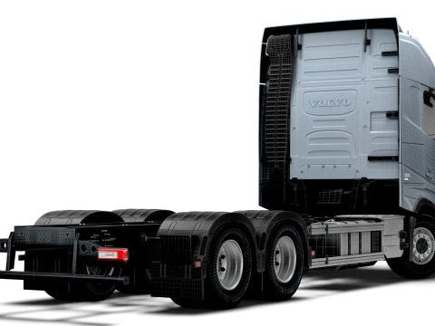 Volvo FH Aero Kaku 6x4 2026 Model 3D