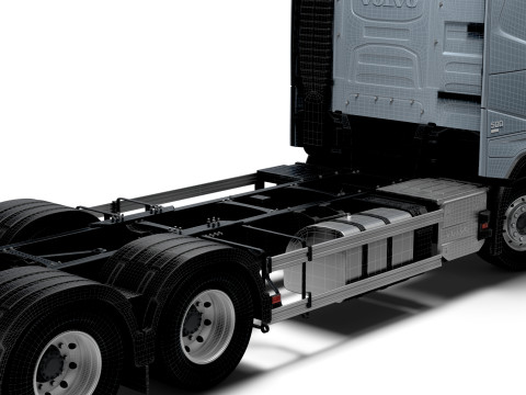 Volvo FH Aero Sert 6x4 2026 3D Model