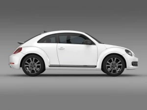 vw beetle 2012 3D Model