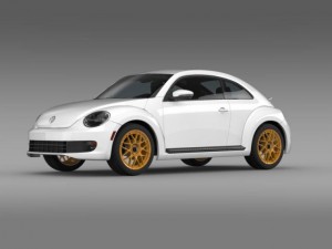 vw beetle rs 2012 3D Model