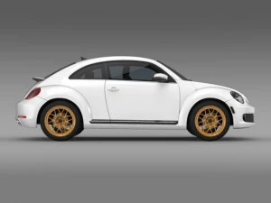 vw beetle rs 2012 3D Model