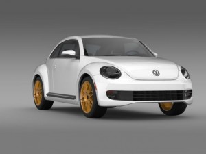 vw beetle rs 2012 3D Model