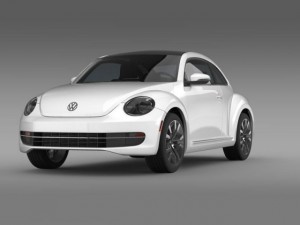 vw beetle tdi 2013 3Dモデル