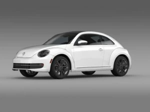 vw beetle tdi 2013 3D Model