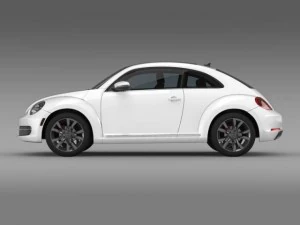vw beetle tdi 2013 3D Model