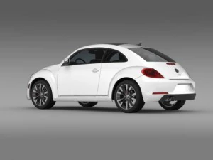 vw beetle tdi 2013 3D Model