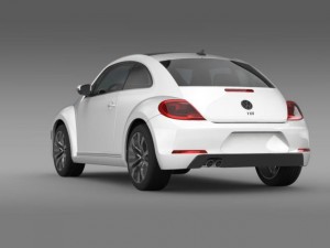 vw beetle tdi 2013 3Dモデル