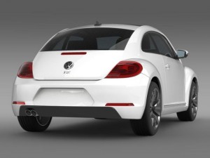 vw beetle tdi 2013 3Dモデル