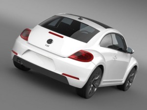vw beetle tdi 2013 3Dモデル