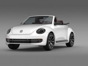 vw beetle cabrio sport Modelo 3D