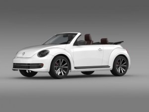 vw beetle cabrio sport Modelo 3D