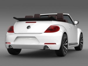 vw beetle cabrio sport Modelo 3D