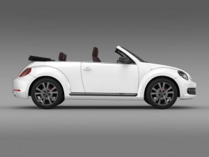 vw beetle cabrio sport Modelo 3D